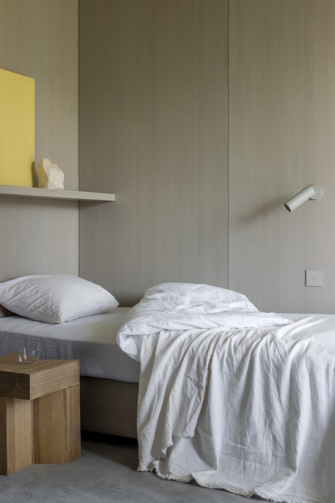 HÅVN, Nieuw Zuid: foto van een slaapkamer ontworpen door Norlander